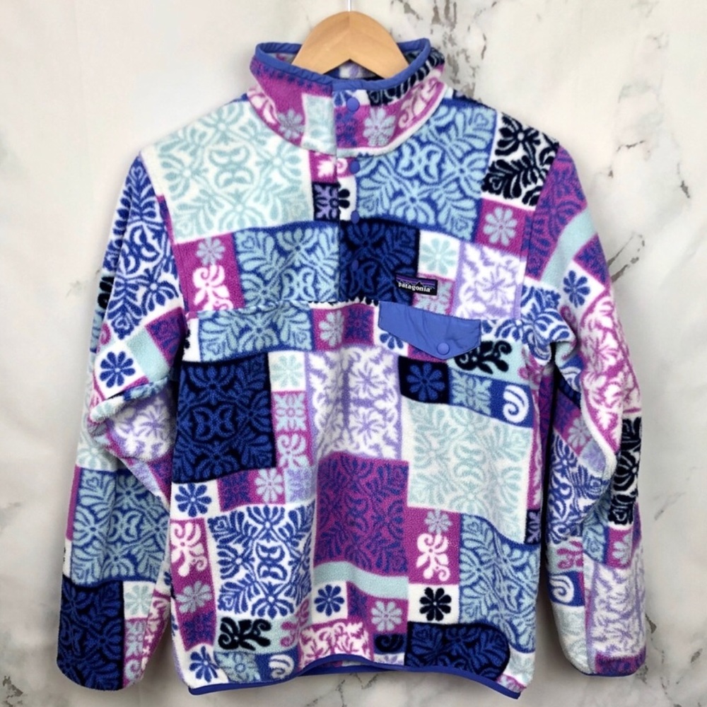 EUC Patagonia fleece RARE design